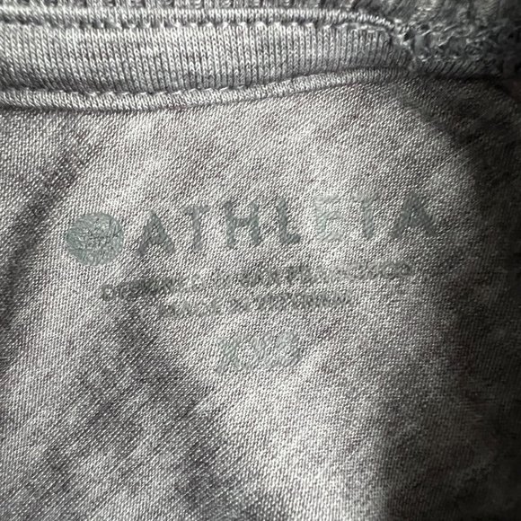 Athleta Topanga Long-Sleeve Athletic Top, Gray, XXS, EUC - Picture 8 of 9